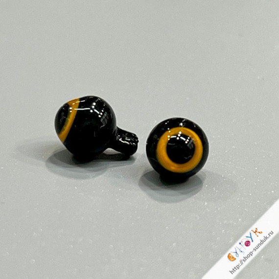 Глаза стеклянные 8мм [08-100]