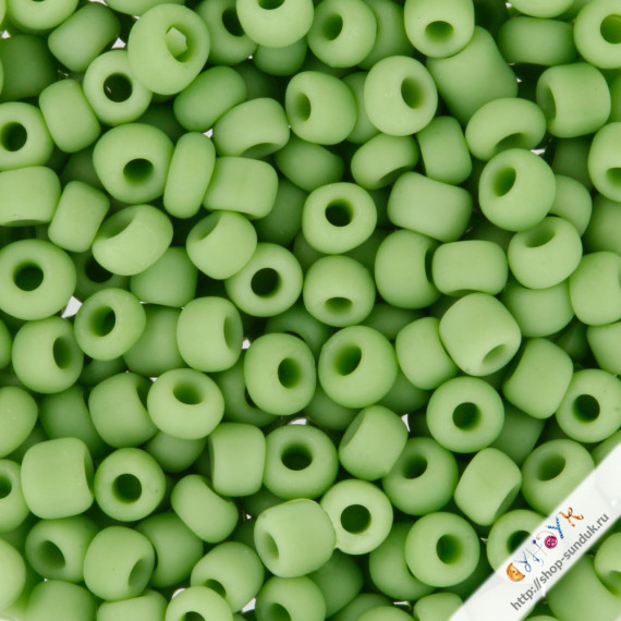 Бисер круглый 3мм матовый [GR 08/0 0044M]