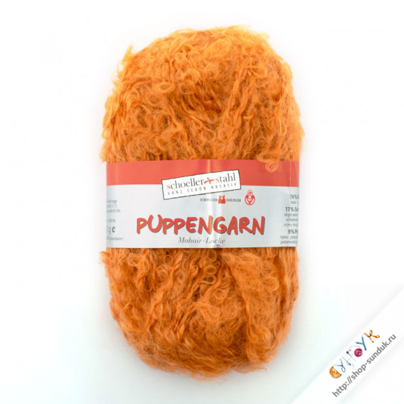 Пряжа Puppengarn рыжий [280104-454]