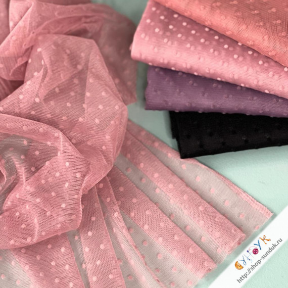 Сетка с мушками лиловый [3100080049]