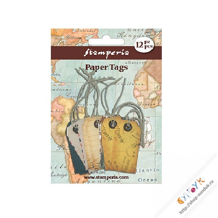 Набор бирок STAMPERIA [SBA60]
