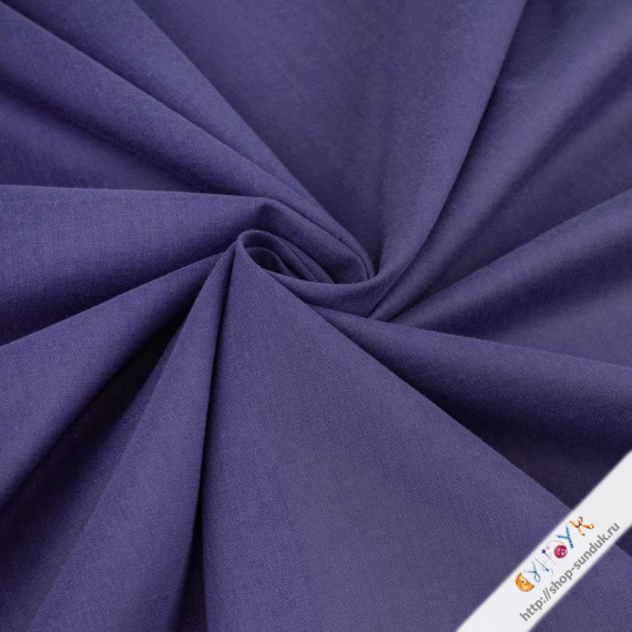 Батист однотонный фиолетовый [5410-30]