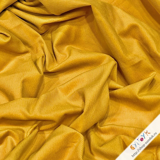 Микровельвет "Сочная горчица" [1415-02]