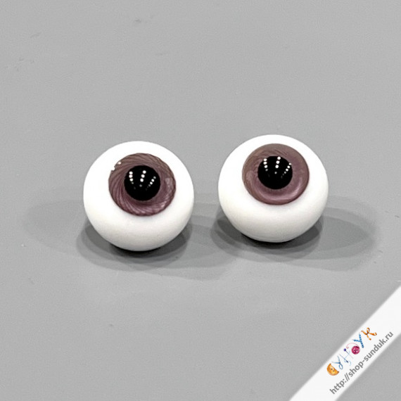 Глаза для кукол стеклянные 12мм [12-06]