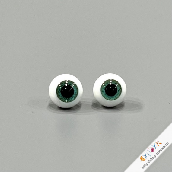 Глаза кукольные стеклянные 8мм [08-03]