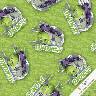 Отрез американского хлопка "CHUGGINTON" 0,6м [25372]