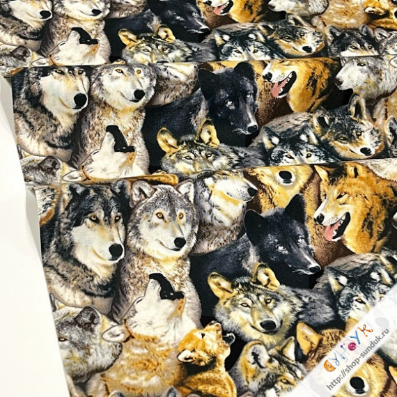 Американский хлопок "Wolves" 10см [186]