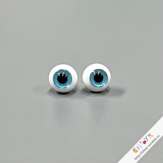 Глаза кукольные стеклянные 8мм [3100080335]