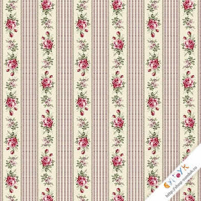 Отрез американского хлопка "RURU BOUQUET" [4522-869]