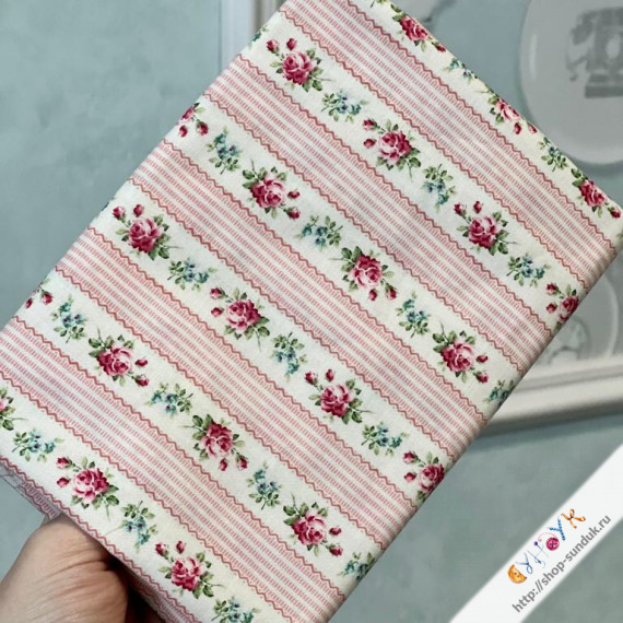 Отрез американского хлопка "RURU BOUQUET" [3100080335]