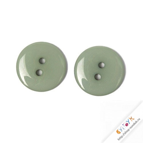 Пуговицы пластиковые шалфей 10мм [16L-462]