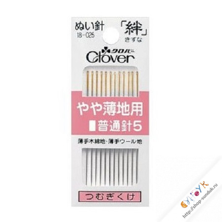 Набор швейных игл Clover Kizuna 18-025 [18-025]