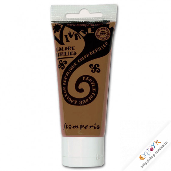 Краска акриловая "Vivace" Земляной [KAB09]