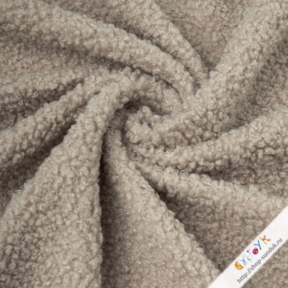 Мех "Барашек" бежевый [2447-11]