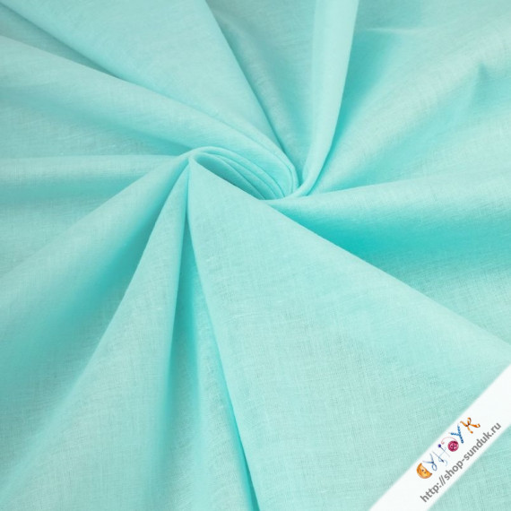 Батист однотонный ментол [5410-036]