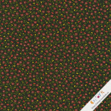 Отрез тонкого американского хлопка "Petite Garden" [6112D4-8]