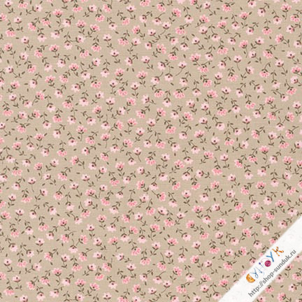 Отрез американского тонкого хлопка "Sevenberry Petite Fleurs" [6100D3-6]